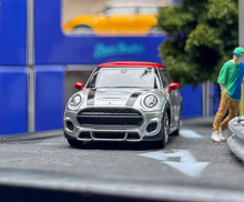 Load image into Gallery viewer, SH 1:64 Silver Mini Cooper JCW F56 Sports Model Diecast Metal Car New Collection
