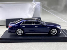 Load image into Gallery viewer, AR 1:64 Navy Blue Benz AMG S63 E Performance Sport Model Diecast Metal Car New Collection
