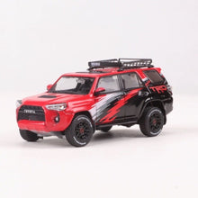 Load image into Gallery viewer, GCD 1:64 Red 4 Runner TRD PRO SUV Off Road Sports Model Diecast Metal Car New
