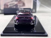 Load image into Gallery viewer, SW 1:64 Purple M4 ADRO BODY KIT Coupe Sports Model Diecast Metal Car New Collection
