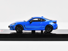 Load image into Gallery viewer, HJ 1:64 JDM Blue GR86 RZ Racing Sports Model Diecast Metal Car
