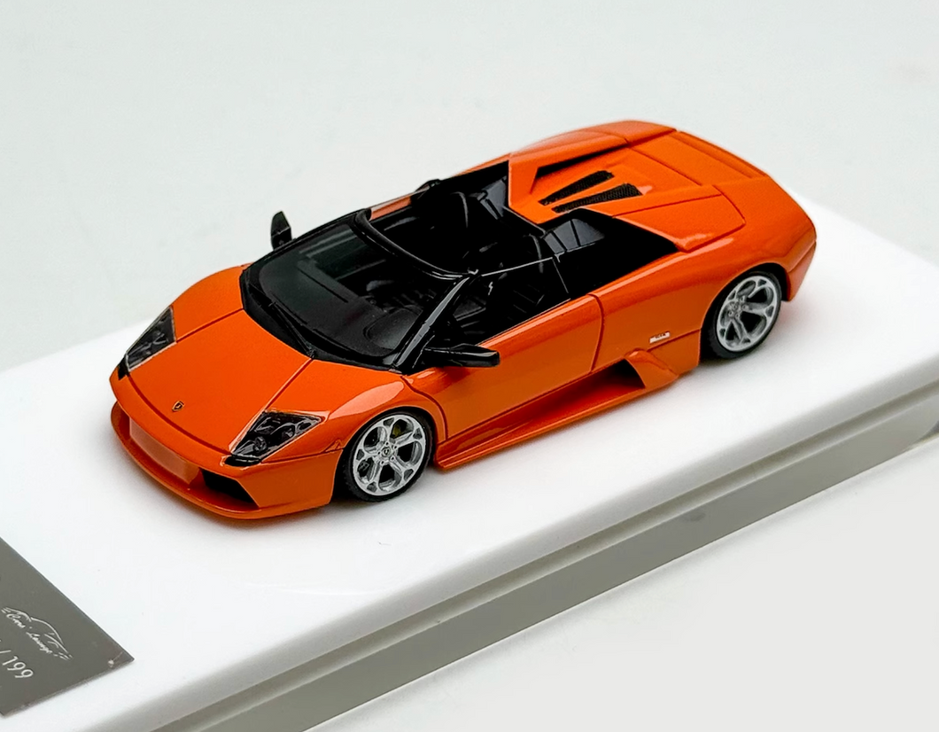 1:64 CL Orange Murcielago Roadster Convertible Model Diecast Resin Car New Collection