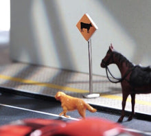 Load image into Gallery viewer, 1:64 Painted Unpainted Figure Model Miniature Resin Diorama Sand Animal Sign
