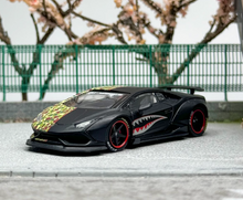 Load image into Gallery viewer, JEC 1:64 Black Huracan LP610 LBWK Racing Sports Model Diecast Metal Car New Collection
