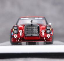 Load image into Gallery viewer, Glory 1:64 HEC Red 300SEL AMG #77 Sedan Sports Model Diecast Metal Car New Collection
