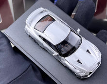 Load image into Gallery viewer, MH 1:64 Silver 50th Skyline GTR R35 Racing Sports Model Diecast Metal Car New Collection
