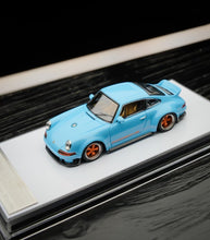 Load image into Gallery viewer, Zincit 1:64 Blue 911 964 Singer DLS Sports Model Diecast Metal Car New Collection
