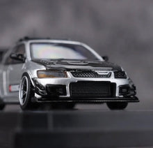 Load image into Gallery viewer, IHCM 1:64 Silver Carbon Lancer EVO 9 IX GSR Sports Model Diecast Metal Car New Collection
