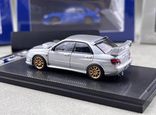 Load image into Gallery viewer, 1:64 Furuya Silver Impreza WRX STI IX 9 Sedan Sport Model Diecast Metal Car
