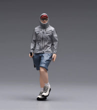 Load image into Gallery viewer, 1:24 Painted Figure Model Miniature Resin Diorama Scene Hiking Climber Man Hike
