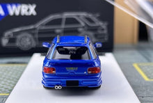 Load image into Gallery viewer, ATS 1:64 Blue IMPREZA WRX STI GC Wagon Sport Open Model Diecast Metal Car New Collection
