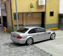 Load image into Gallery viewer, SH 1:64 Silver M3 E46 CLS Coupe Racing Sports Model Diecast Metal Car New
