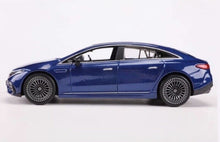 Load image into Gallery viewer, Maisto 1:27 Blue 2022 EQS EV Sedan Sports Model Toy Diecast Metal Car BN
