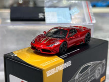 Load image into Gallery viewer, TOC 1:64 Red Black Rims 458 Speciale Sports Model Diecast Metal Car New Collection
