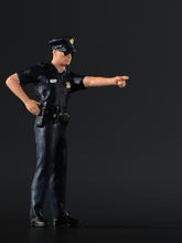 Load image into Gallery viewer, 1:64 Painted Figure Model Miniature Resin Diorama Toy Sand Policeman Police Man
