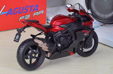 Load image into Gallery viewer, WELLY 1:18 Red MV Agusta F3 RR Racing Sports Model Diecast Metal Motorcycle
