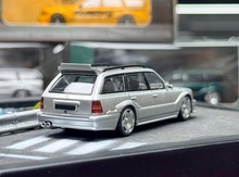 Load image into Gallery viewer, Mortal 1:64 Silver S124 MODEII EVO2 Sports Wagon Model Diecast Metal Car New Collection
