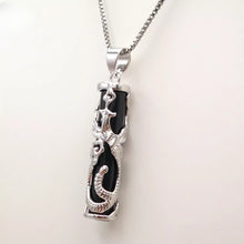 Load image into Gallery viewer, Nature Jade Phoenix Pendant Necklace Gift Jewelry charm Blessing Lucky Fortune p
