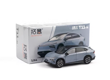Load image into Gallery viewer, XCARTOYS 1:64 Gray Xpeng G7 EV SUV Sports Model Diecast Metal Car New Collection
