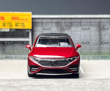 Load image into Gallery viewer, MINIGT 1:64 Red Benz EQS 580 4 Matic Sedan Sports Model Diecast Metal Car New Collection
