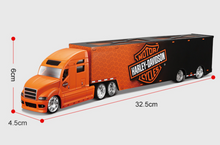 Load image into Gallery viewer, Maisto 1:64 Orange Hauler Delivery Truck Model Toy Diecast Metal Car BN

