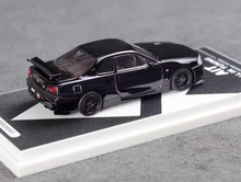 Load image into Gallery viewer, Aurora 1:64 JDM Skyline GTR R34 Z-tune AIT Sports Model Diecast Metal Car New Collection
