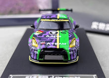 Load image into Gallery viewer, Fuji 1:64 JDM Purple GTR R35 Pandem Rocket Bunny Model Diecast Metal Car New Collection
