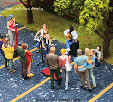 Load image into Gallery viewer, 1:64 Painted Figure Mini Model Miniature Resin Diorama Guitar Singer Artist Toy
