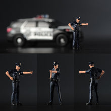 Load image into Gallery viewer, 1:64 Painted Figure Model Miniature Resin Diorama Toy Sand Policeman Police Man
