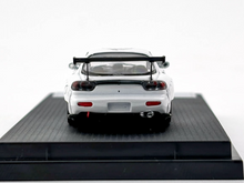 Load image into Gallery viewer, Master 1:64 White Carbon JDM RX-7 FD3S RE Sports Model Diecast Metal Car New Collection
