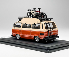 Load image into Gallery viewer, Mortal 1:64 Orange VW T3 Multi Mini Van Camper Sport Model Diecast Metal Car
