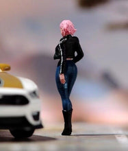 Load image into Gallery viewer, 1:64 Painted Figure Model Miniature Resin Diorama Sand Pinched Waist Girl Beauty Collection
