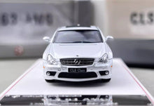 Load image into Gallery viewer, FH 1:64 Pearl White CLS 63 AMG MK1 C219 Sedan Sports Model Diecast Metal Car
