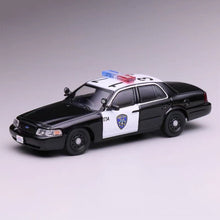 Load image into Gallery viewer, 1:64 596 Oakland Trooper Police Crown Victoria CV Model Diecast Metal Car New Collection
