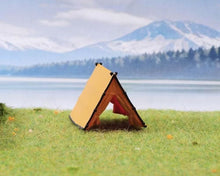 Load image into Gallery viewer, 1:64 Painted Figure Model Miniature Resin Diorama Sand Tent Camping Outdoor Toy
