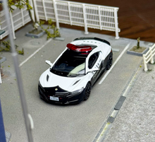 Load image into Gallery viewer, LCD 1:64 JP Police NSX Coupe Sports Model Diecast Metal Car New Collection
