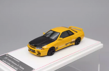 Load image into Gallery viewer, FH 1:64 Yellow JDM Skyline GTR R32 S-Tune Sports Model Diecast Metal Car New Collection
