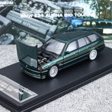 Load image into Gallery viewer, Mortal 1:64 Green E34 Touring Alpina B10 Wagon Sports Model Diecast Metal Car
