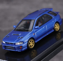 Load image into Gallery viewer, MH 1:64 JDM Blue Impreza WRX STI VI Wagon Sports Model Diecast Metal Car New Collection
