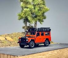 Load image into Gallery viewer, AR 1:64 Orange 2015 Defender 110 ORV SUV Sports Model Diecast Metal Car New Collection
