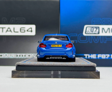Load image into Gallery viewer, Mortal 1:64 Blue F87 M2 Coupe Sports Model Diecast Metal Car New Collection
