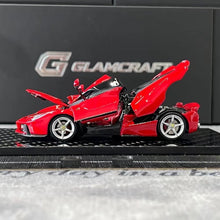 Load image into Gallery viewer, 1:64 GLAMCRAFT Red Lafeerrari Racing Sports Open Model Diecast Metal Car New Collection
