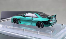 Load image into Gallery viewer, FH 1:64 Green Carbon Skyline GTR R33 Racing Sports Model Diecast Metal Car New Collection

