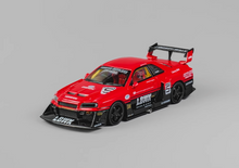 Load image into Gallery viewer, CM 1:64 Red JDM LBWK GTR ER34 #5 Racing Sports Model Diecast Metal Car New

