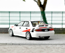 Load image into Gallery viewer, Tarmac 1:64 White Lancer RS EVO Evolution Sports Model Diecast Metal Car New Collection
