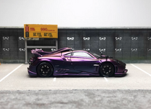 Load image into Gallery viewer, CM 1:64 Purple Imola Super Racing Sports Model Diecast Metal Car
