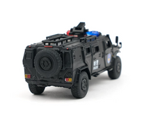 Load image into Gallery viewer, XCARTOYS 1:64 Military Warriors Police CSK181 Armored Model Diecast Metal Car
