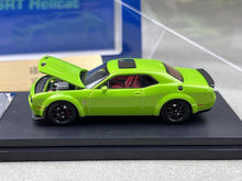 Load image into Gallery viewer, SH 1:64 Green SRT Hellcat Muscle Coupe Sports Model Diecast Metal Car New
