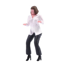 Load image into Gallery viewer, 1:64 Painted Figure Model Miniature Resin Diorama Sand Talk Show Host Man Lady
