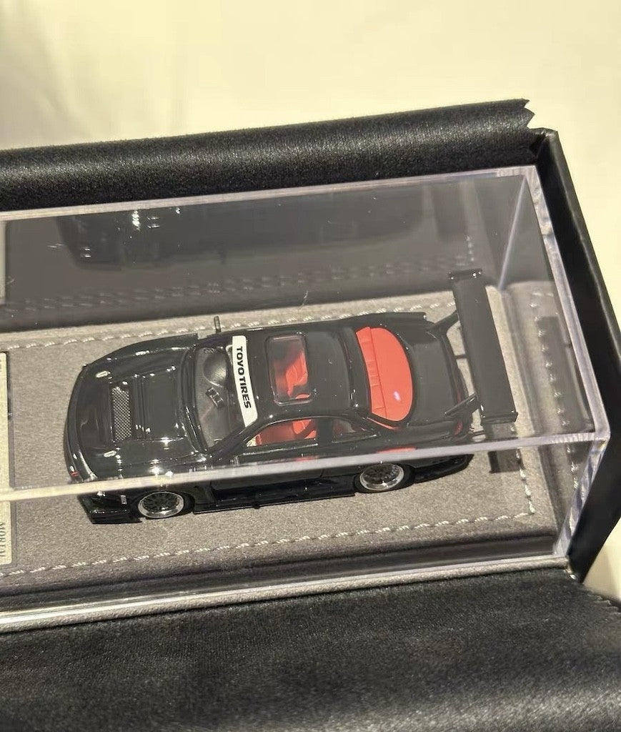 Mortal 1:64 Black Silvia S14 GT Spec V2 Seiji Sports Model Diecast